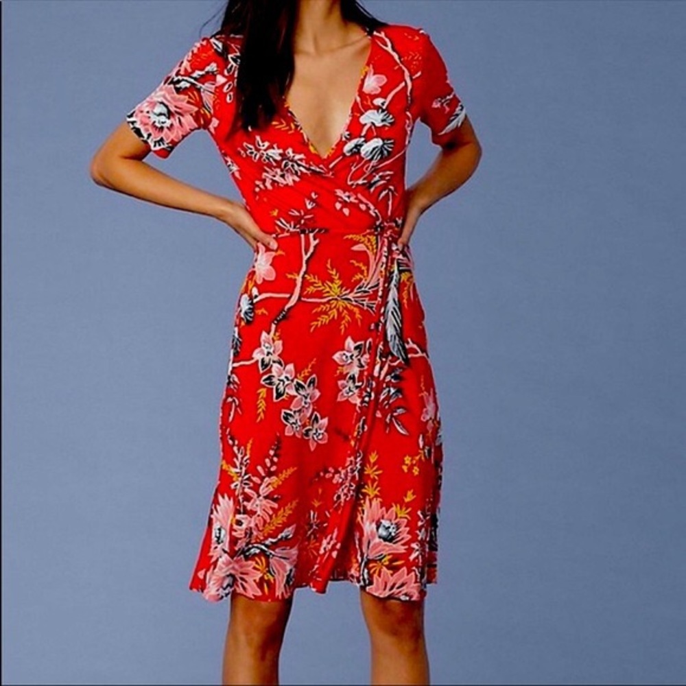 DVF wrap dress